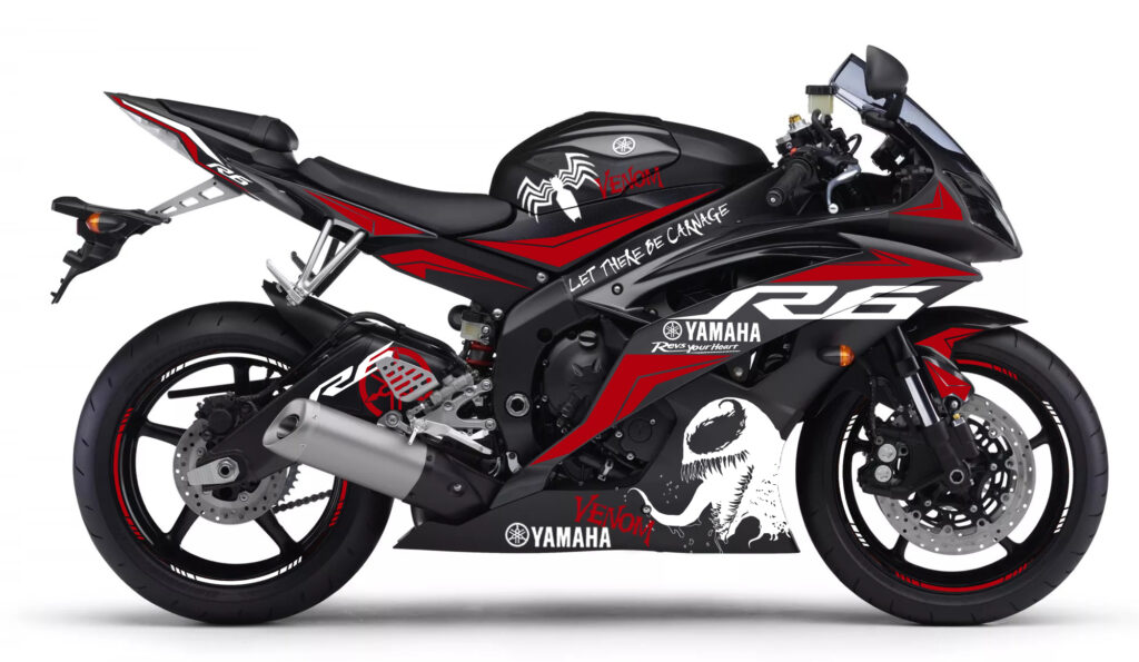 Yamaha R6 Decals Kit